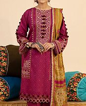 Ellena Magenta Lawn Suit- Pakistani Lawn Dress