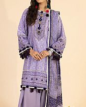 Ellena Lilac Lawn Suit- Pakistani Lawn Dress