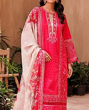 Ellena Hot Pink Lawn Suit- Pakistani Designer Lawn Suits