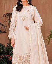 Ellena Ivory Lawn Suit- Pakistani Designer Lawn Suits