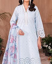 Ellena Light Blue Lawn Suit- Pakistani Lawn Dress