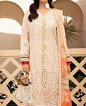 Ellena Ivory Lawn Suit- Pakistani Lawn Dress