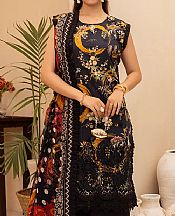 Ellena Black Lawn Suit- Pakistani Designer Lawn Suits
