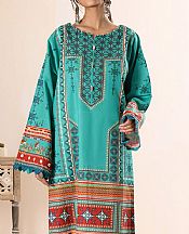 Sea Green Khaddar Kurti- Pakistani Winter Clothing