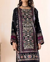 Black Khaddar Kurti- Pakistani Winter Dress