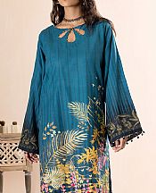 Teal Khaddar Kurti- Pakistani Winter Clothing