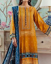 Orange Khaddar Suit- Pakistani Winter Clothing