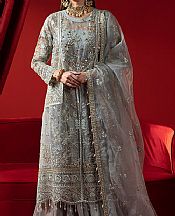 Ellena Light Turquoise Organza Suit- Pakistani Designer Chiffon Suit