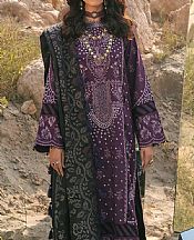 Purple Khaddar Suit