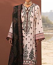 Ellena Cavern Pink Khaddar Suit- Pakistani Winter Dress