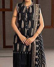 Ellena Black Lawn Suit- Pakistani Designer Lawn Suits