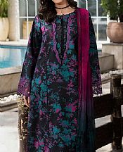 Ellena Black Lawn Suit- Pakistani Designer Lawn Suits