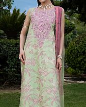 Ellena Light Green Lawn Suit- Pakistani Lawn Dress