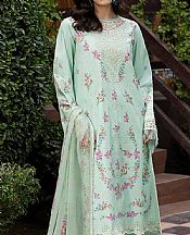 Ellena Mint Lawn Suit- Pakistani Lawn Dress