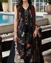 Ellena Black Lawn Suit- Pakistani Designer Lawn Suits