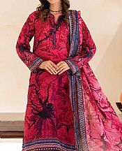 Cerise Pink Lawn Suit