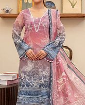 Pink/Purple Taupe Lawn Suit
