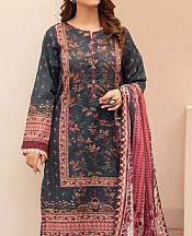Charcoal Grey Lawn Suit