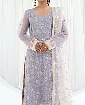 Lilac Organza Suit- Pakistani Designer Chiffon Suit