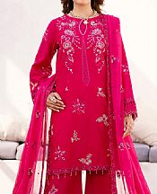 Emaan Adeel Rich Carmine Lawn Suit- Pakistani Lawn Dress