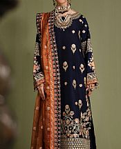 Emaan Adeel Mirage Silk Suit- Pakistani Designer Chiffon Suit