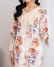 Emaan Adeel Soft Peach Silk Suit (2 pcs)- Pakistani Winter Clothing