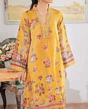 Mustard Silk Suit