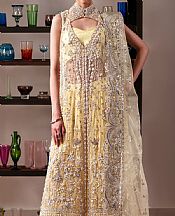 Sand Gold Organza Suit
