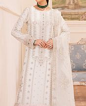 Off White Chiffon Suit