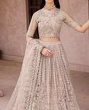 Emaan Adeel Grey/Pink Net Suit- Pakistani Chiffon Dress