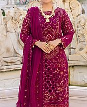 Emaan Adeel Mulberry Wood Chiffon Suit- Pakistani Designer Chiffon Suit