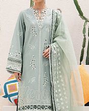 Ethnic Pistachio Green Lawn Suit- Pakistani Lawn Dress