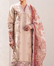 Ethnic Tan Lawn Suit- Pakistani Lawn Dress