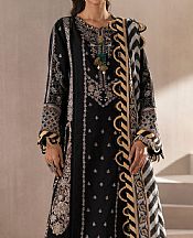 Ethnc Black Lawn Suit- Pakistani Lawn Dress