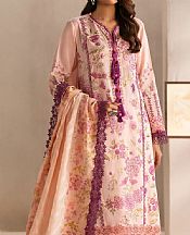 Ethnc Oyster Pink Lawn Suit- Pakistani Lawn Dress