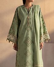 Ethnc Pale Green Lawn Suit- Pakistani Lawn Dress