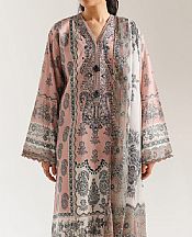 Ethnc Cavern Pink Lawn Suit- Pakistani Lawn Dress