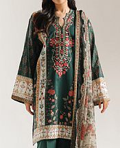 Ethnc Mineral Green Lawn Suit- Pakistani Lawn Dress
