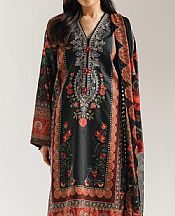 Ethnc Black Lawn Suit- Pakistani Lawn Dress