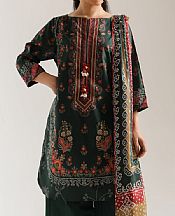 Ethnc Mineral Green Lawn Suit- Pakistani Lawn Dress