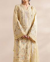 Ethnc Ivory Lawn Suit- Pakistani Lawn Dress