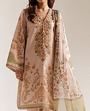 Pale Pink Lawn Suit