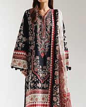 Ethnc Black Lawn Suit- Pakistani Lawn Dress