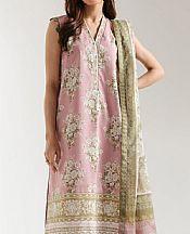 Ethnc Pink Lawn Suit- Pakistani Lawn Dress