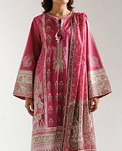 Ethnc Pink Lawn Suit- Pakistani Designer Lawn Suits