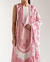 Ethnc Light Pink/Off White Lawn Suit- Pakistani Lawn Dress