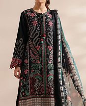 Ethnc Black Lawn Suit- Pakistani Designer Lawn Suits