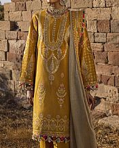 Mustard Yarn Suit- Pakistani Winter Dress