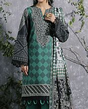Emerald Green Lawn Suit- Pakistani Lawn Dress