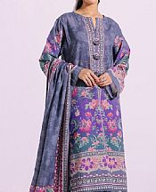 Ethnic Waikawa Grey Khaddar Suit- Pakistani Winter Dress